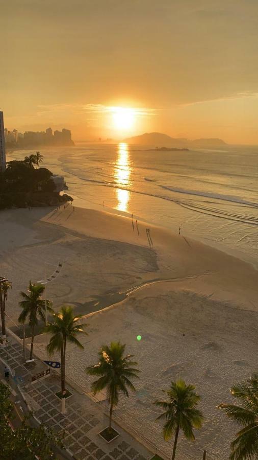 Apto Guaruja De Frente Para O Mar - Praia Asturias Екстер'єр фото